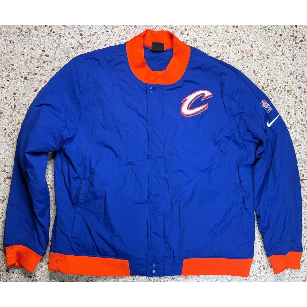 Nike NBA Cleveland Cavaliers City Edition 2018-2019 Bomber Jacket‎ Size XXL